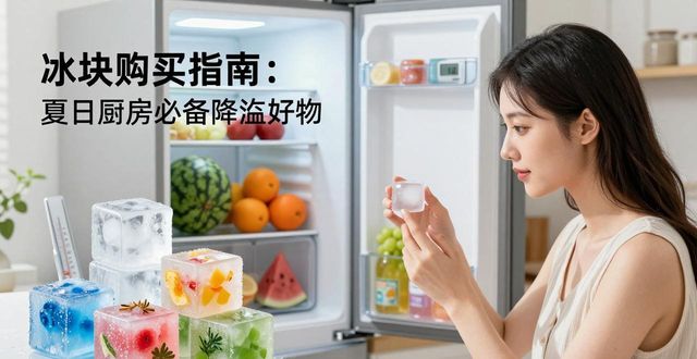 鄂州冰块购买指南:夏日厨房必备降温好物